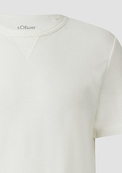 s.Oliver Kurzarmshirt T-Shirt aus Heavy Jersey günstig online kaufen