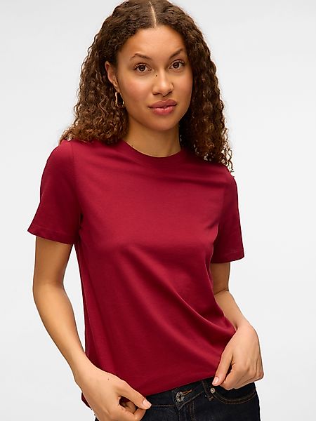 Vero Moda Kurzarmshirt VMPAULINA SS T-SHIRT günstig online kaufen