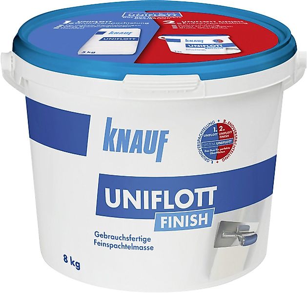 KNAUF Spachtelmasse Knauf Uniflott Finish Spachtelmasse günstig online kaufen