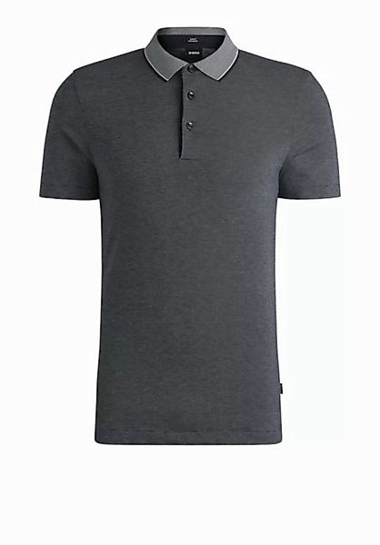 BOSS Poloshirt H-Pitton aus strukturierter Baumwolle (1-tlg) günstig online kaufen