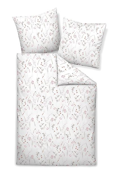 Janine Bettwäsche Janine Milano Mako-Satin Bettwäsche günstig online kaufen