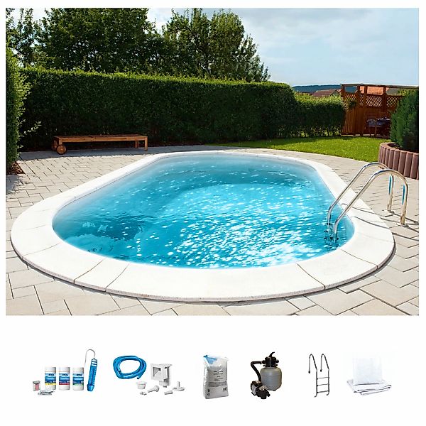 my POOL BWT Ovalpool "PREMIUM mit sandfarbener Innenfolie", (Komplett-Set, günstig online kaufen