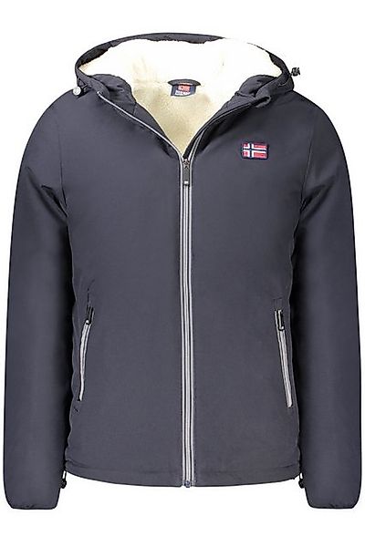 NORWAY 1963 Outdoorjacke Herrenjacke mit Kapuze und Teddyfutter - Schwarz, günstig online kaufen