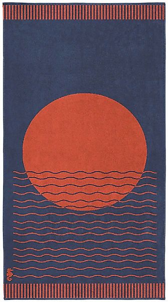 Seahorse Strandtuch »Sunny Waves«, (1 St.), im maritimem Style günstig online kaufen