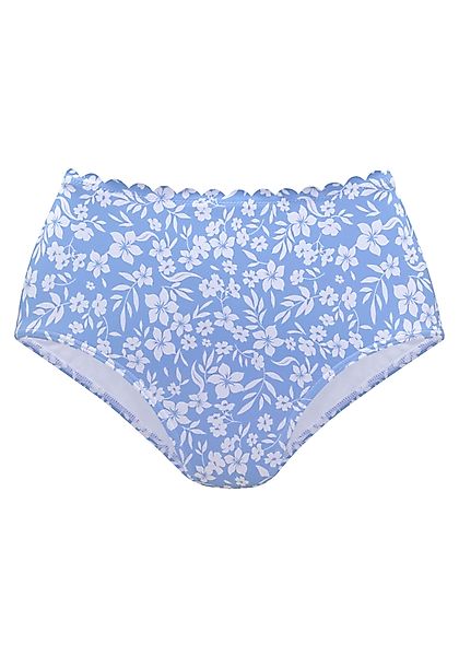 Vivance Bikini-Hose Leni mit gelaserter Wellenkante günstig online kaufen