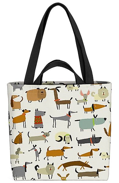 VOID Henkeltasche (1-tlg), Hunderassen Party Spazieren günstig online kaufen