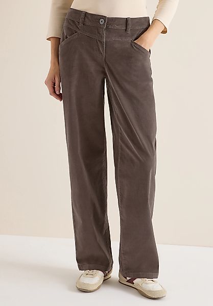 Cecil Cordhose, High Waist günstig online kaufen