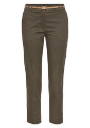 Vivance Chinohose (mit Gürtel in Lederoptik) günstig online kaufen