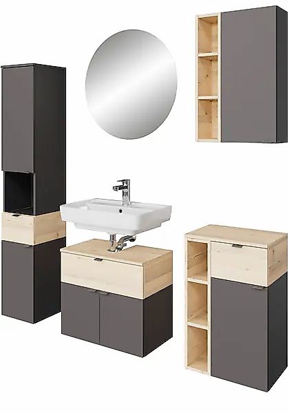 Saphir Badmöbel-Set »Quickset 394« Komplett-Set, 5 Stk. tlg. günstig online kaufen