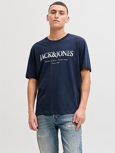 Jack & Jones Rundhalsshirt JJDEVIN DAYTONA PRINT TEE SS CREW NECK günstig online kaufen