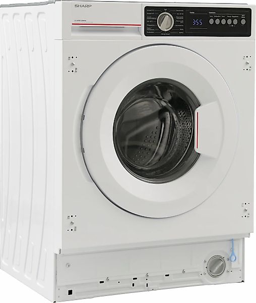 Sharp Einbauwaschmaschine "ES-NIB814BWNA-DE" 8 kg 1400 U/min günstig online kaufen