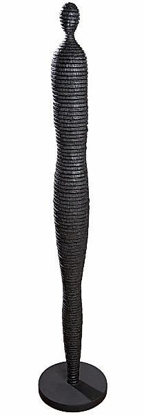 Casablanca by Gilde Dekofigur "Skulptur groß Lorient schwarz" günstig online kaufen