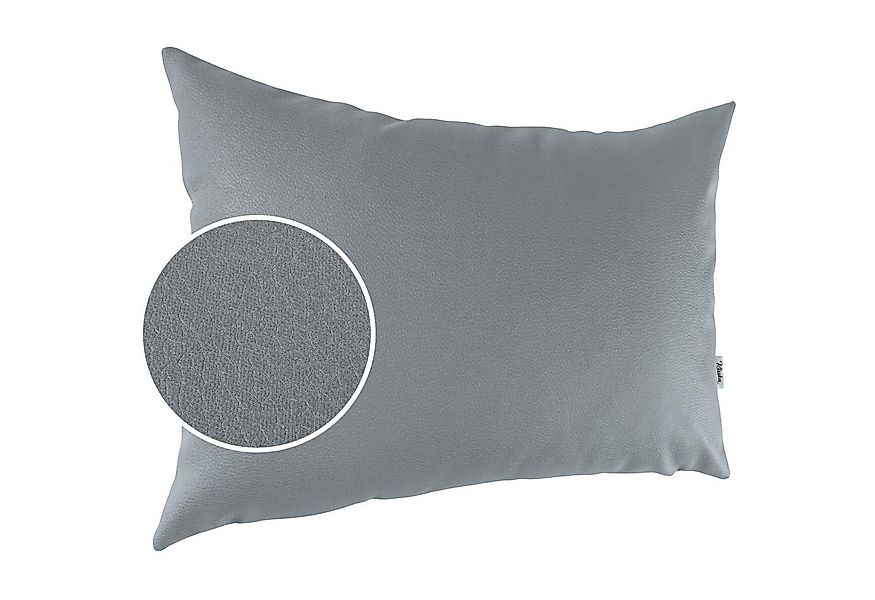 Kisska Dekokissen Kissenhülle KUMO atmungsaktive Kunstleder Kissenbezug Zie günstig online kaufen