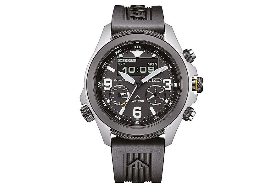 Citizen Solaruhr Promaster Eco-Drive Solar AnaDigi Schwarz günstig online kaufen