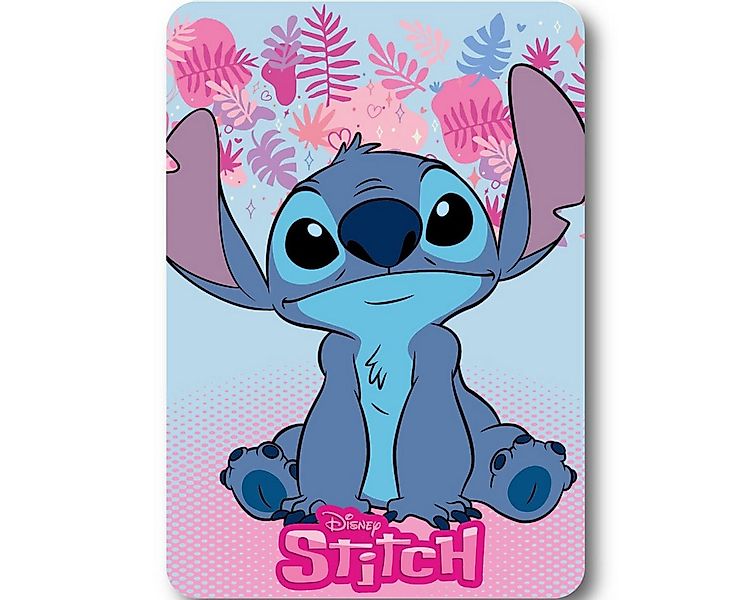 Wohndecke Disney Lilo & Stitch Fleecedecke 100x140cm, Lilo & Stitch, Gesche günstig online kaufen