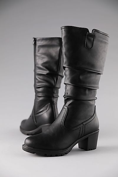 Aniston SHOES Stiefel mit slouchy Schaft mit Raffungen - NEUE KOLLEKTION günstig online kaufen