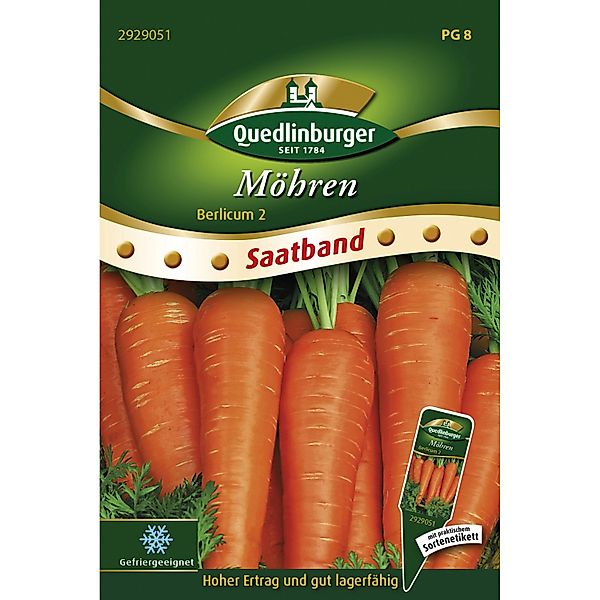 Quedlinburger Saatband Möhren ''Berlicum 2'' günstig online kaufen