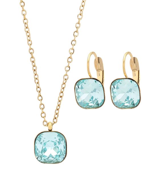 AKZENT Schmuckset Lia Schmuckset Edelstahl silber günstig online kaufen