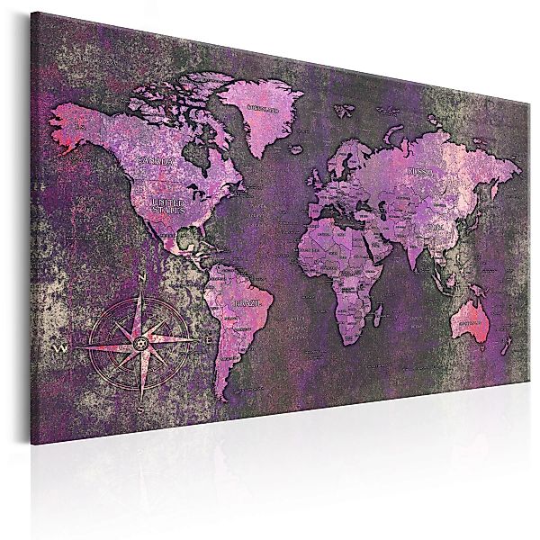 Wandbild - Amethyst Map günstig online kaufen