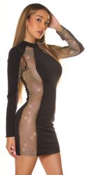 Koucla Minikleid sexy Mini Kleid Langarm günstig online kaufen