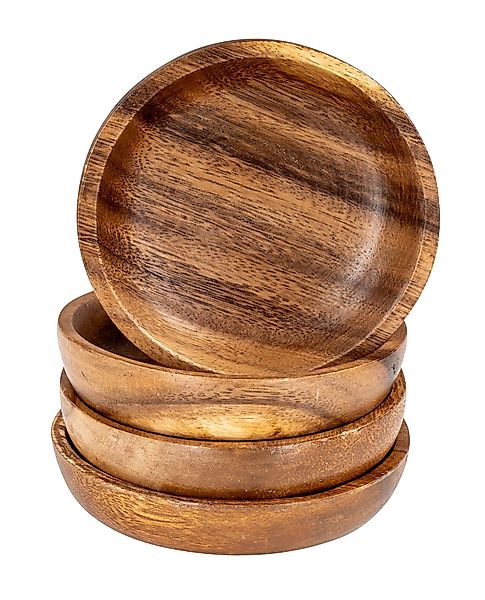 Levandeo® Dekoteller, 4er Set Runde Teller günstig online kaufen
