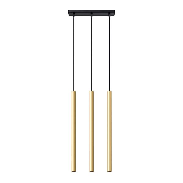 Sollux Lighting Pendelleuchten Pastelo 3L glanzGold günstig online kaufen