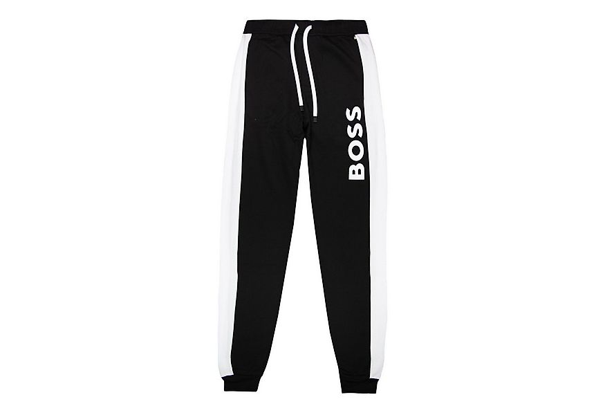 BOSS Jogginghose Jarquard Pants mit Markenprint günstig online kaufen