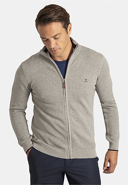 SIR RAYMOND TAILOR Strickjacke "Mass" 1 Stk. mit Stehkragen günstig online kaufen