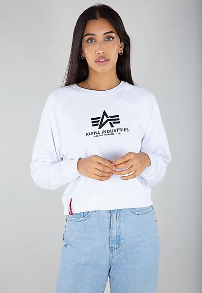 Alpha Industries Sweater "Alpha Industries Women - Sweatshirts Basic Boxy S günstig online kaufen