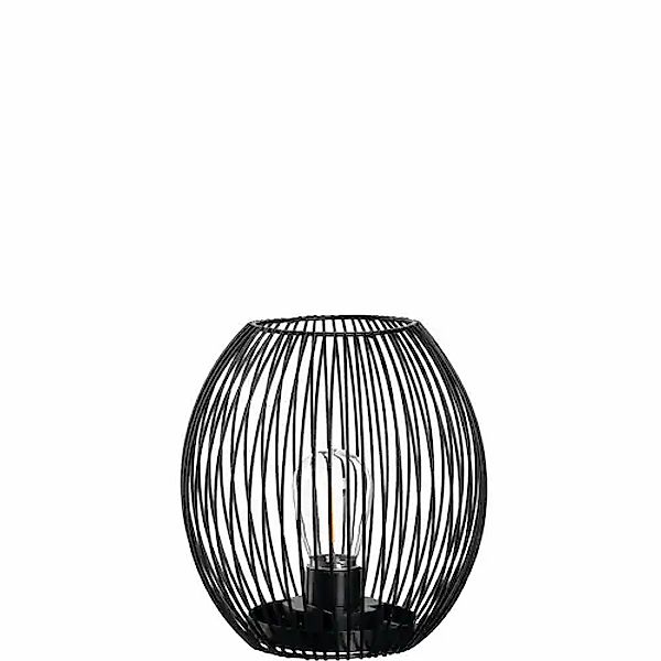 LEONARDO LED Tischleuchte »Laterne CASOLARE«, 1 flammig, aus Metall, oval günstig online kaufen