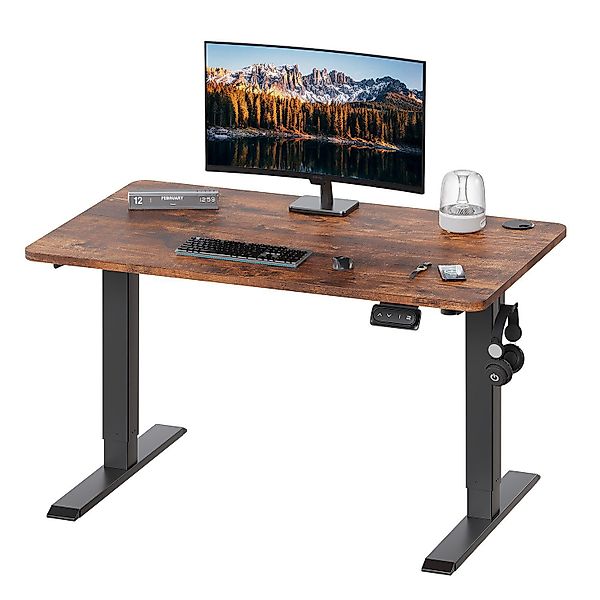HOMALL Schreibtisch Höhenverstellbar elektrischer Memory-Funktion 100/120/1 günstig online kaufen