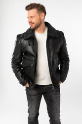Mauritius Lederjacke MMCeylor mit Umlegekragen günstig online kaufen