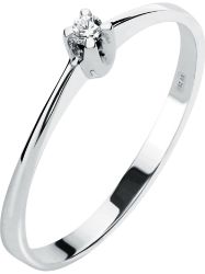 CHRIST Diamantring CHRIST Damen-Damenring 375er Weißgold günstig online kaufen
