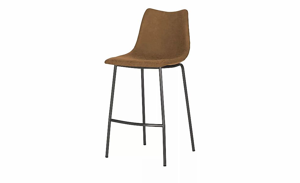 Tresenhocker  MyToby ¦ braun ¦ Maße (cm): B: 49 H: 99,5 T: 50.0 Polstermöbe günstig online kaufen