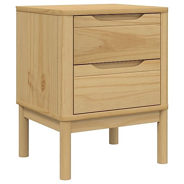 vidaXL Nachttisch Nachttisch Wachsbraun 45x39x57 cm günstig online kaufen