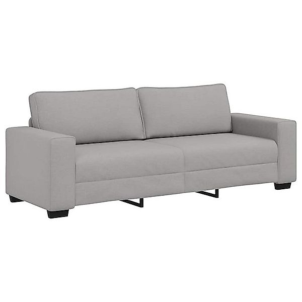 vidaXL Sofa 3-Sitzer-Sofa Wolkengrau 180 cm Stoff günstig online kaufen