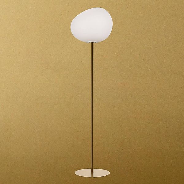 Foscarini Gregg grande Stehleuchte, 186 cm, gold günstig online kaufen