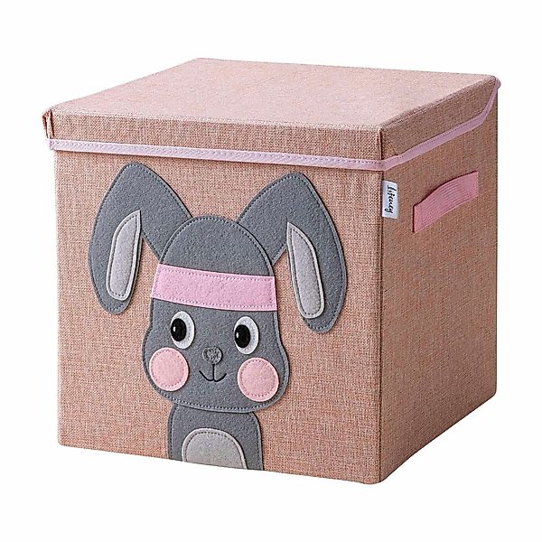 Lifeney Faltbox Aufbewahrungsbox mit Deckel Hase günstig online kaufen
