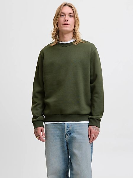 Jack & Jones Sweatshirt "JJEBRADLEY mit Rippbündchen für Alltag und Freizei günstig online kaufen