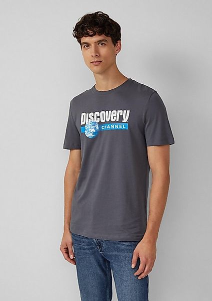 s.Oliver Kurzarmshirt T-Shirt T-Shirt mit Discovery™-Print günstig online kaufen