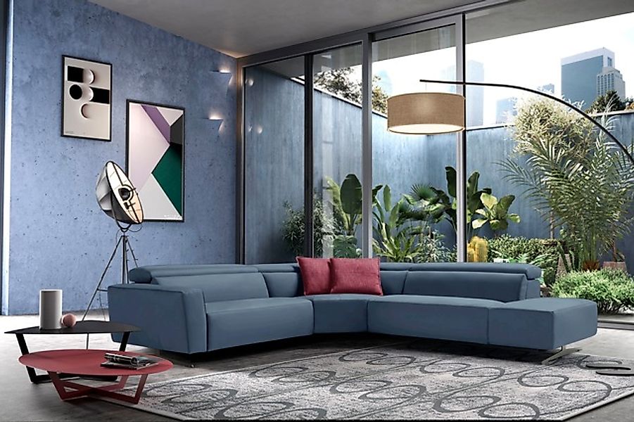 Egoitaliano Ecksofa »Stefanie-e, Designsofa der Extraklasse, bequem mit hoh günstig online kaufen