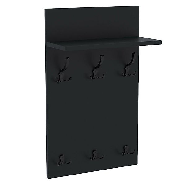 AKKE Garderobenhalter, MIDI Garderobe Schwarze Haken günstig online kaufen