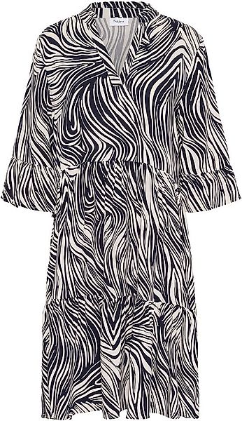 Saint Tropez Blusenkleid EdaSZ Dress Sommerkleid, Tunikakleid mit Volant un günstig online kaufen