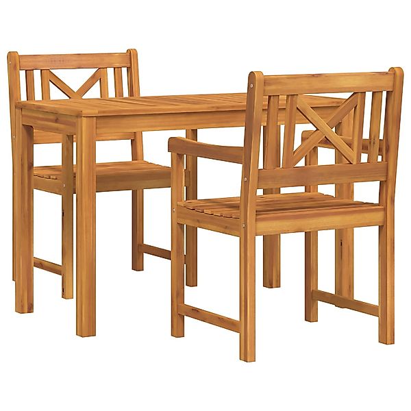 vidaXL Gartenstühle 2 Stk 56x56x90 cm Massivholz Akazie 3375649 günstig online kaufen
