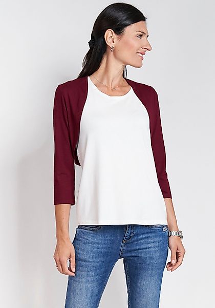 Seidel Moden Shirtjacke mit 3/4 Ärmeln, günstig online kaufen