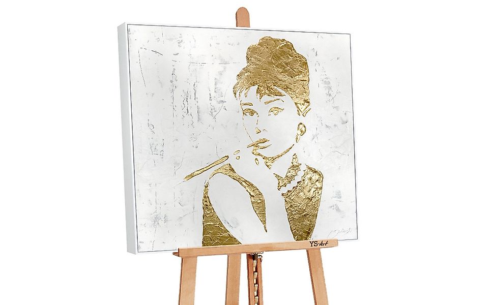 YS-Art Gemälde Audrey, Menschen, Audrey Hepburn günstig online kaufen