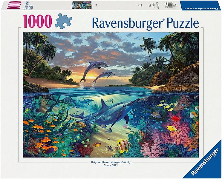 Ravensburger Puzzle Korallenbucht, 1000 Puzzleteile, Made in Germany günstig online kaufen