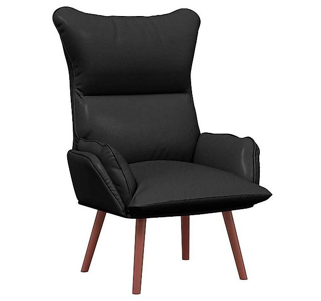 vidaXL Sessel Sessel Schwarz 69 x 74 x 93 cm Kunstleder (1-St) günstig online kaufen