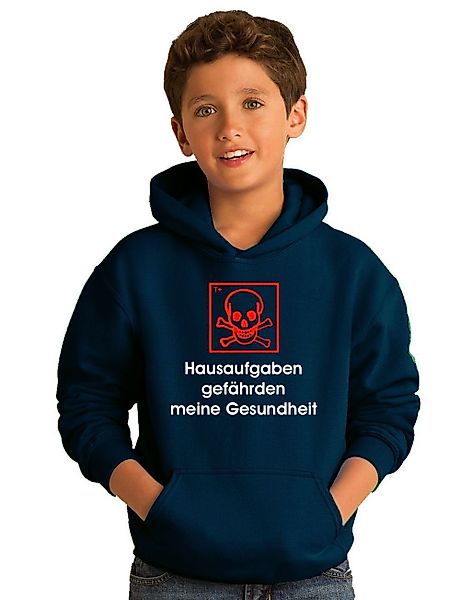 coole-fun-t-shirts Hoodie Hausaufgaben gefährden Meine Gesundheit günstig online kaufen