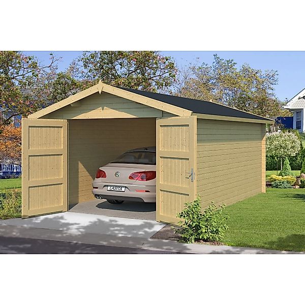 Lasita Garage Mauritius 34 Natur/Unbehandelt 330 cm x 510 cm günstig online kaufen